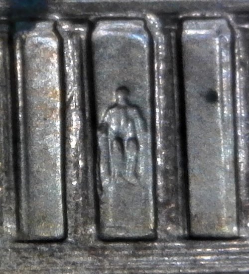 1998-P-Lincoln-Memorial-Cent-With-Nice-Column-Bar-DDR!-To-The-Left